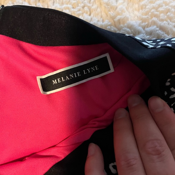 Melanie Lyne Black & White Dress - Picture 5 of 5